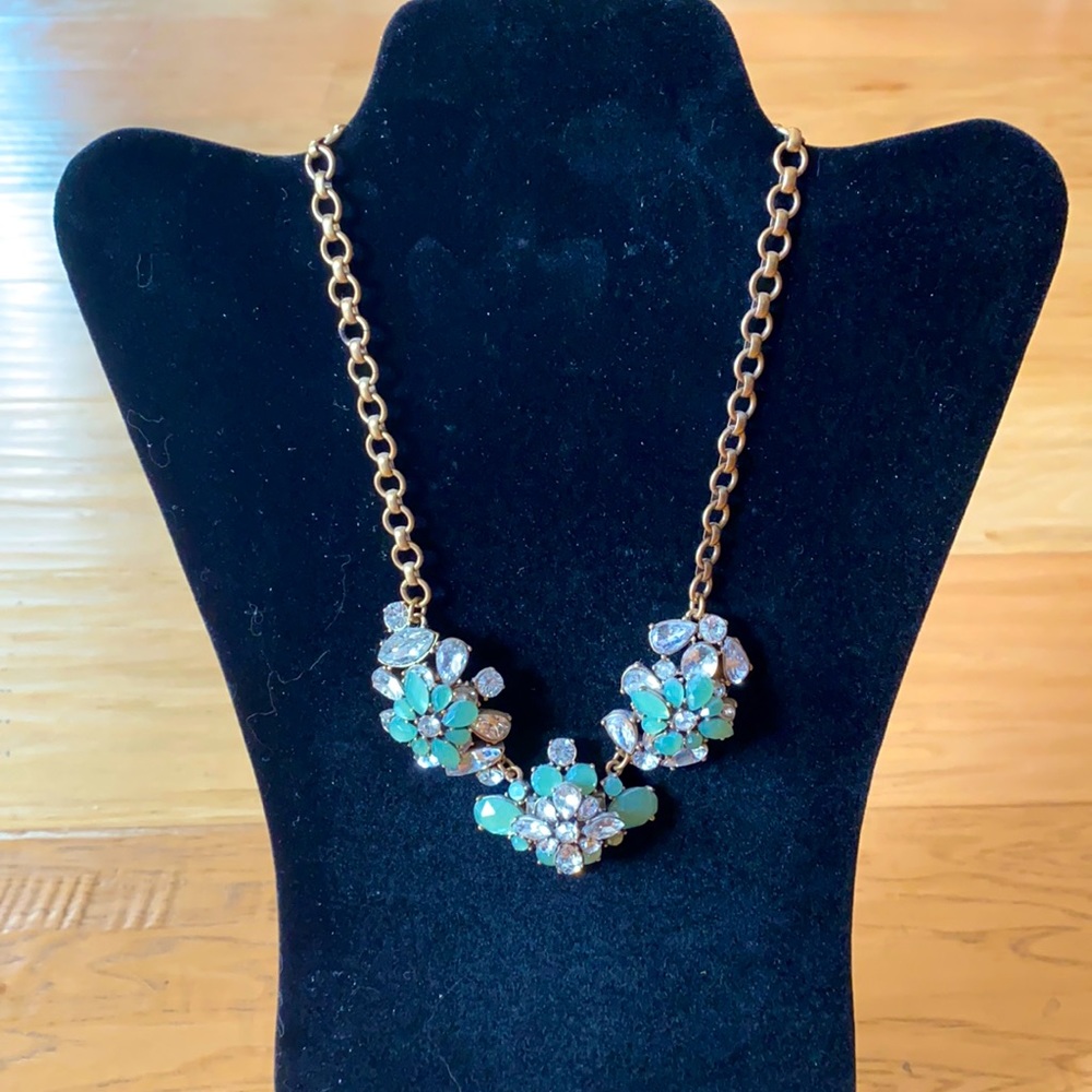 J. Crew Statement Gem Necklace